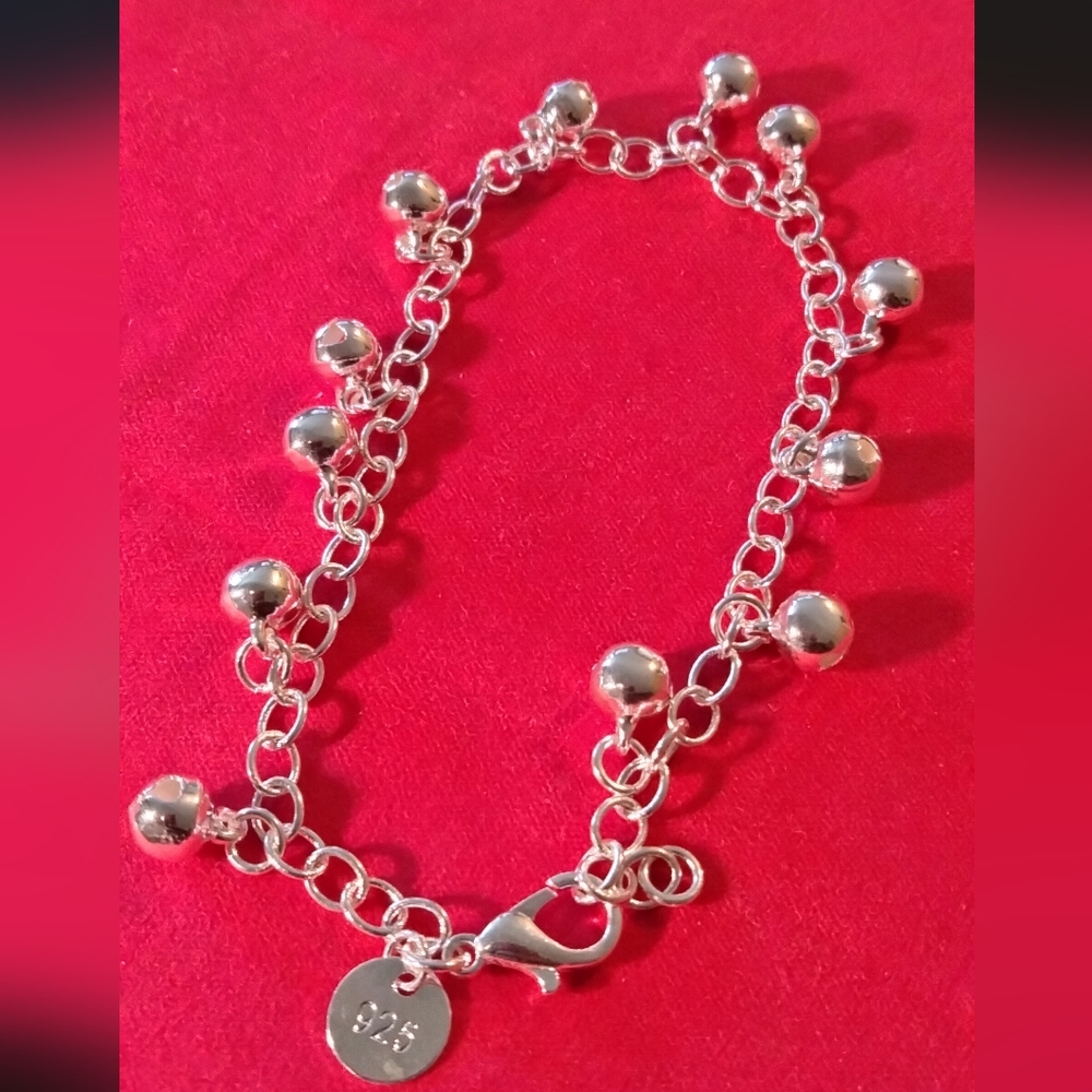 Sterling silver infinite circle bracelet